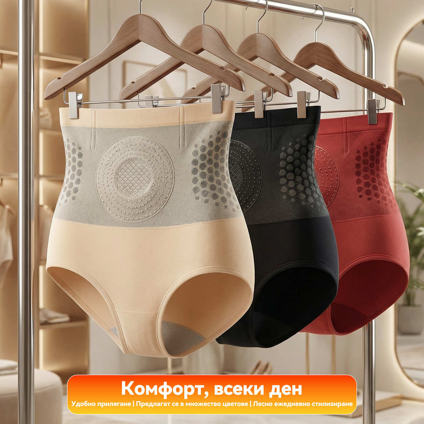 🎉🎁Официален магазин |𝐕𝐄𝐋𝐍𝐎𝐑𝐀® 𝟐𝟎𝟐𝟔 МОРИНГА И БЕРБЕРИН 4 B 1 Къси Панталони За Скулптуриране С Микрочастици И Изгаряне На Мазнини